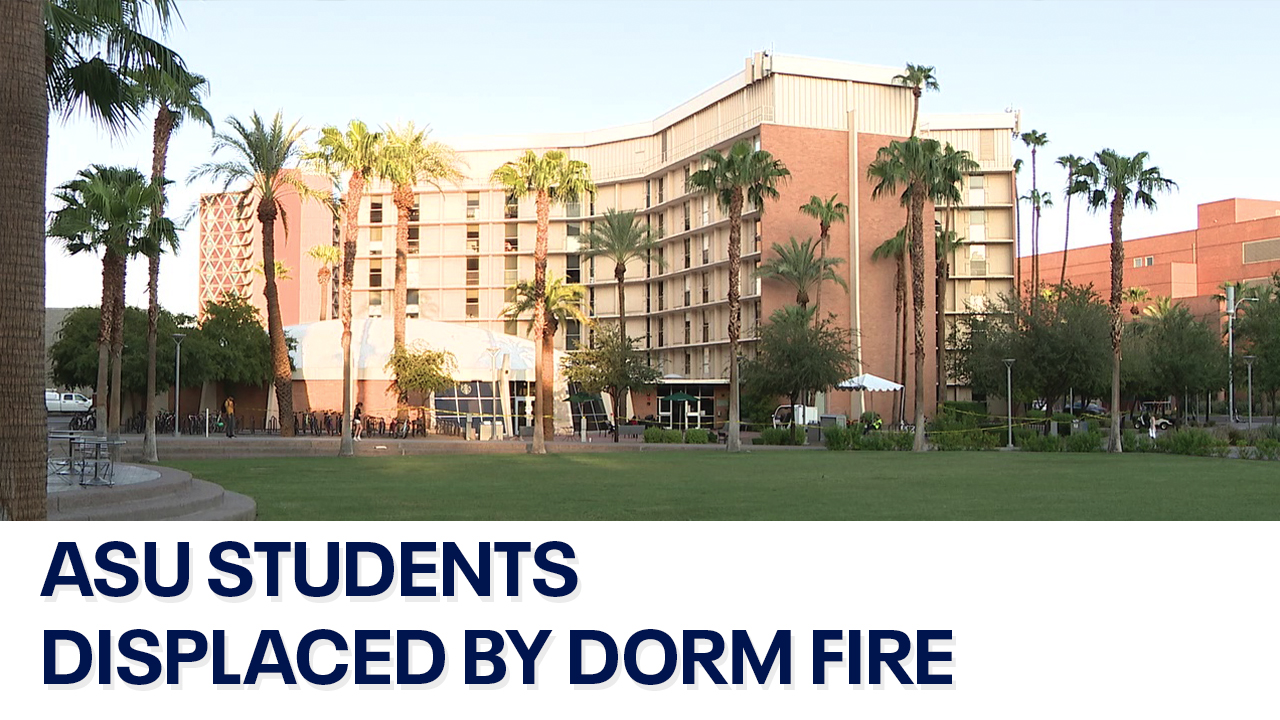 Hundreds of ASU students displaced by dorm fire